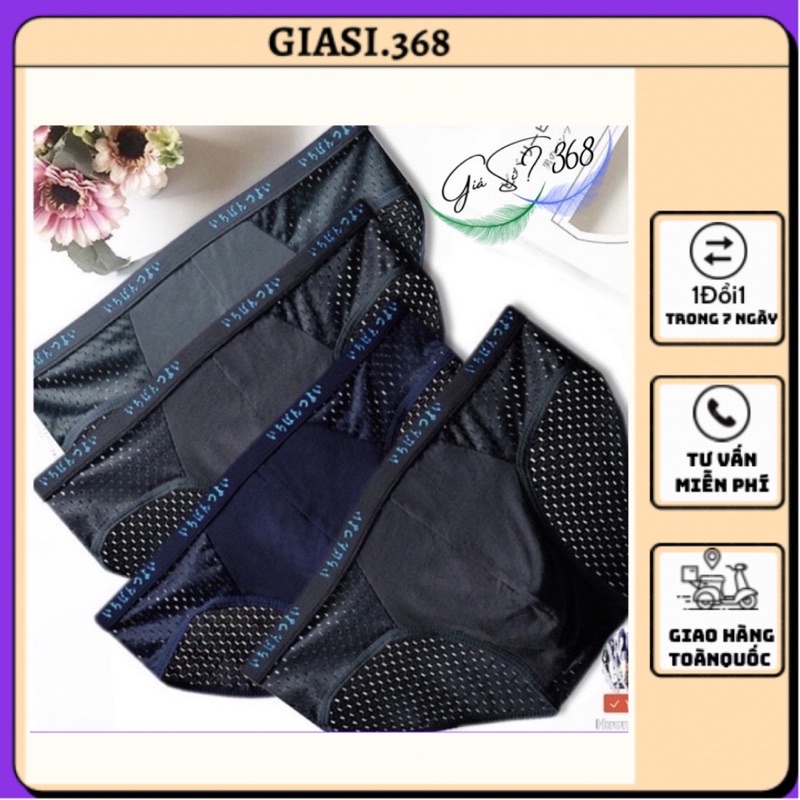 Quần sịp nam - Quần lót nam chất thun lưới thông hơi thoáng mát