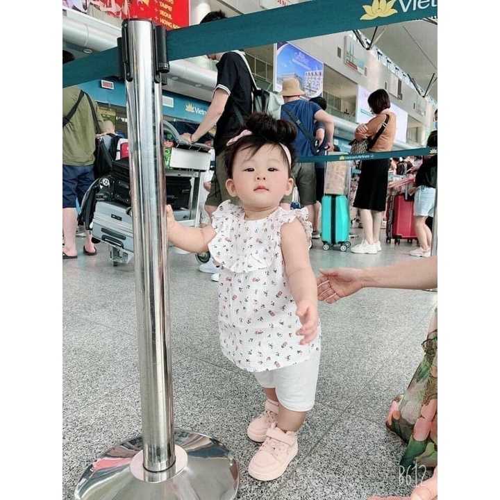 Quần legging bé gái size đại chất cotton 4 chiều co dãn thoải mãi quần legging đùi cho bé mặc hè JIMADO 555522222