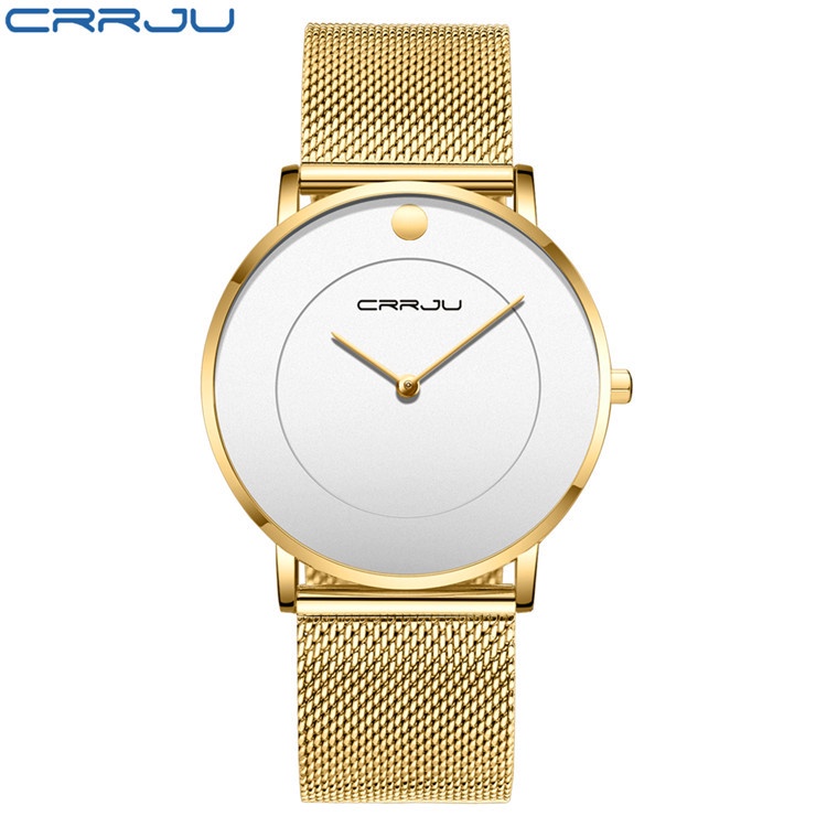 Đồng hồ Quartz CRRJU 2106 XM thép không gỉ kháng nước dành cho nam