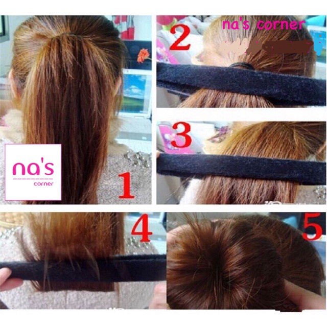 Dụng cụ búi tóc thanh bới tóc củ tỏi đa năng