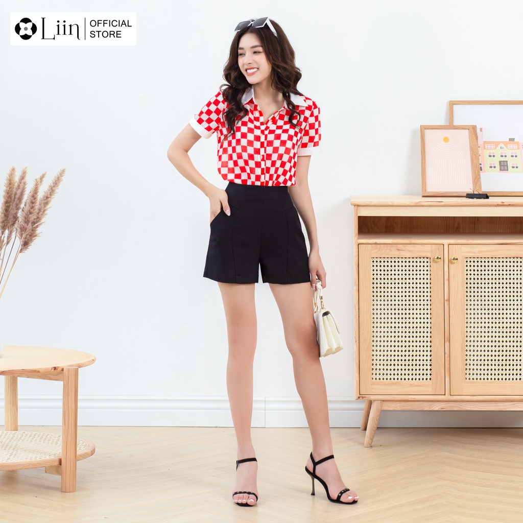 Quần short nữ basic LIIN CLOTHING đủ màu, đủ size, trẻ trung, kiểu dáng basic Q0123 | BigBuy360 - bigbuy360.vn