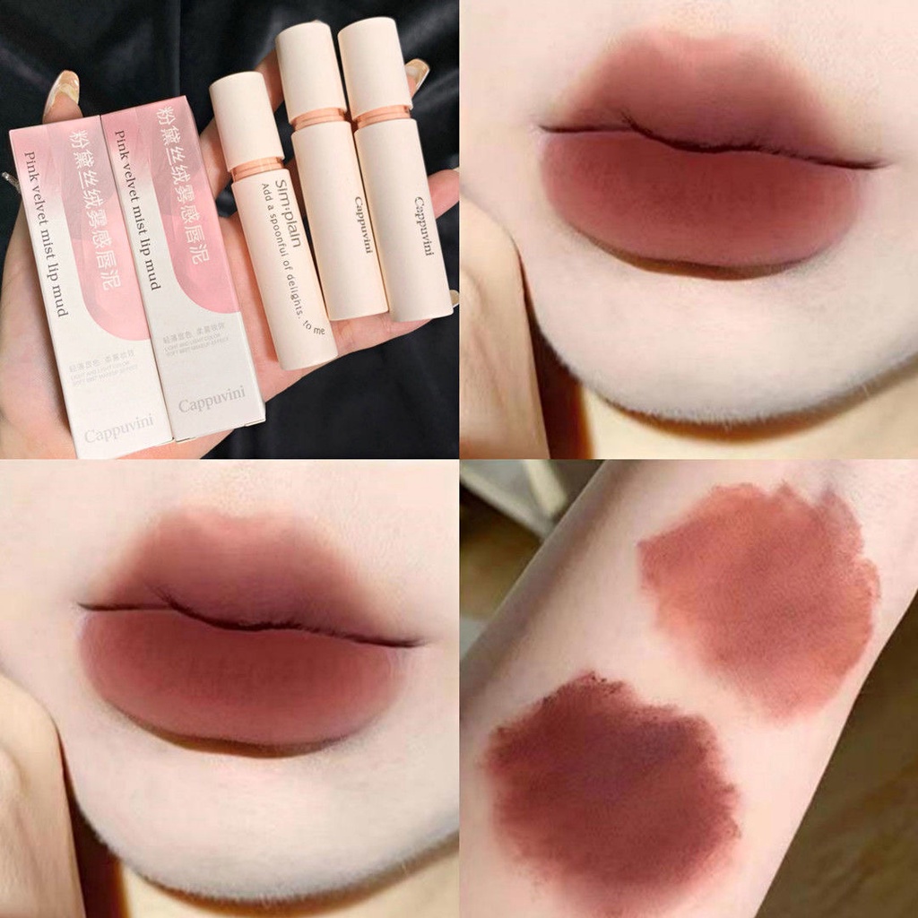 Son Lì Cappuvini Dưỡng Ẩm Chống Thấm Nước Lâu Trôi