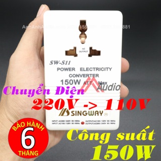 Chuyển điện 220 sang 110v hàng nhập 150w , 01 cái
