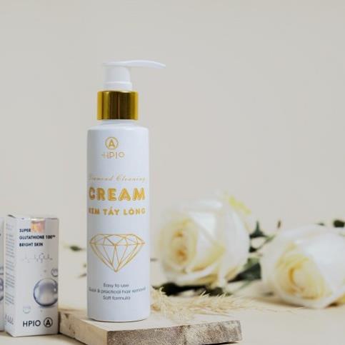Kem tẩy lông HPIO - Diamond Cleaning Cream giúp làm bay sạch lông chân, lông nách, vùng kín chỉ trong 5 phú | BigBuy360 - bigbuy360.vn