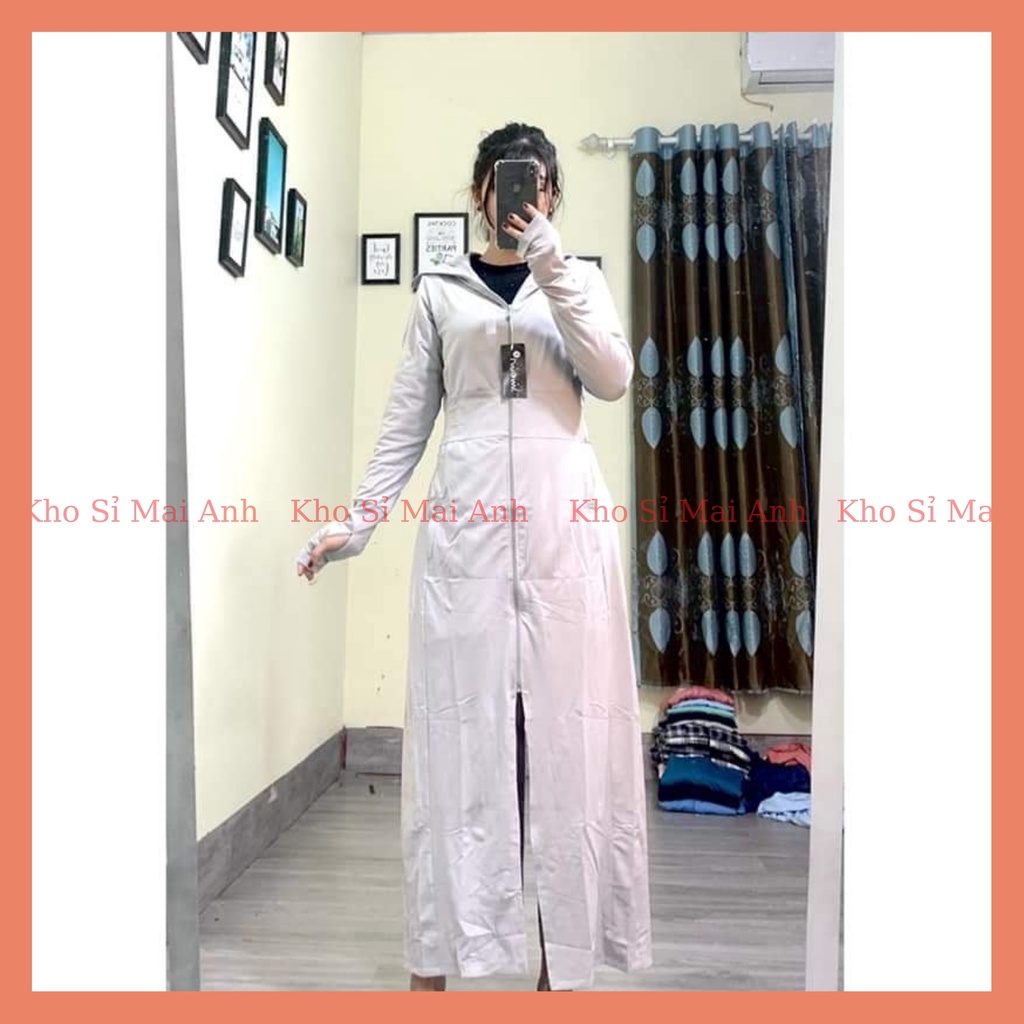 Áo Chống Nắng Nữ Toàn Thân Hai Lớp Thông Hơi Thoáng Mát Cao Cấp | BigBuy360 - bigbuy360.vn