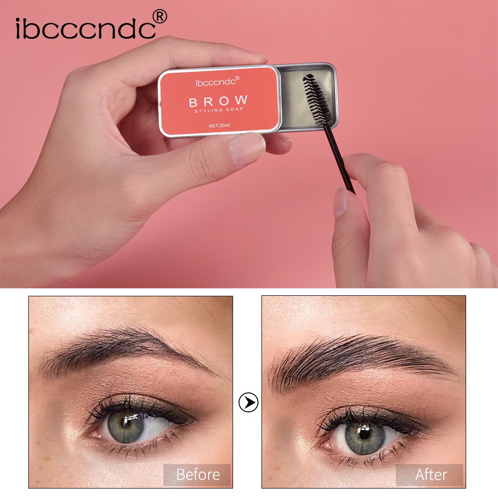Bộ Mỹ Phẩm Tạo Kiểu Lông Mày Ibcccndc 3D Nhẹ Như Lông 120g