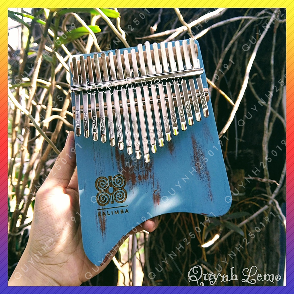 Đàn kalimba 17 phím gỗ WILD QLLGCE121318 - phiên bản giới hạn