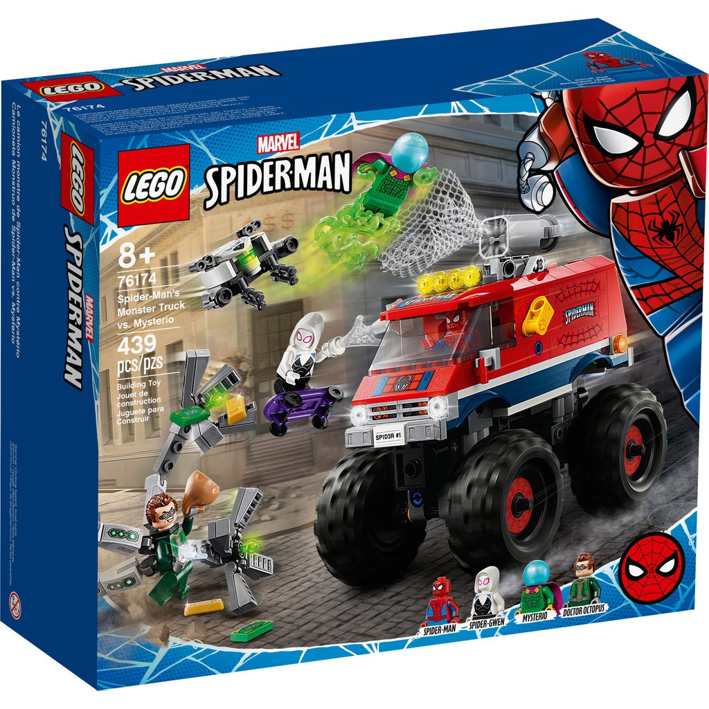 [HÀNG ĐẶT 2-4 TUẦN] LEGO MARVEL 76174 Spider-Man's Monster Truck vs. Mysterio