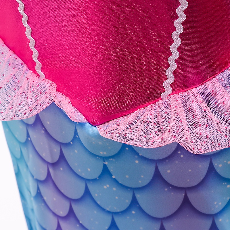 Bộ Đầm Hóa Trang Nàng Tiên Cá Xinh Xắn Dành Cho Bé Gái K52TSBB