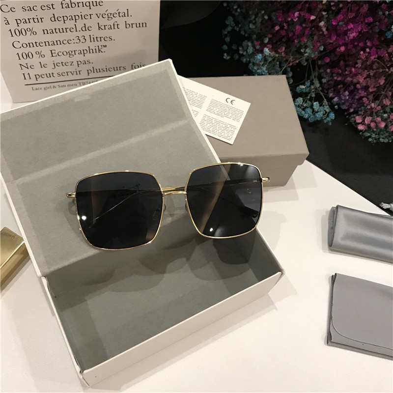 MẮT KÍNH THỜI TRANG VUÔNG ĐEN CHẤT LỪ | BigBuy360 - bigbuy360.vn