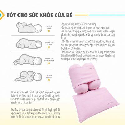 Bộ Gối Chặn UALA &amp; ROGO UR 8886; Vỏ Sợi Tre, Ruột Bông 55x58x15cm