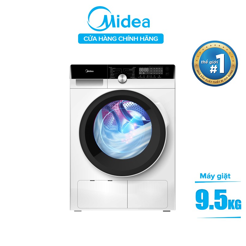 Máy Giặt Cửa Trước 9.5kg Midea MFK95-1401WK - Hàng chính hãng