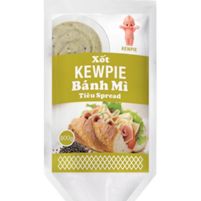 XỐT BÁNH MÌ VỊ TIÊU SPREAD 800 gram