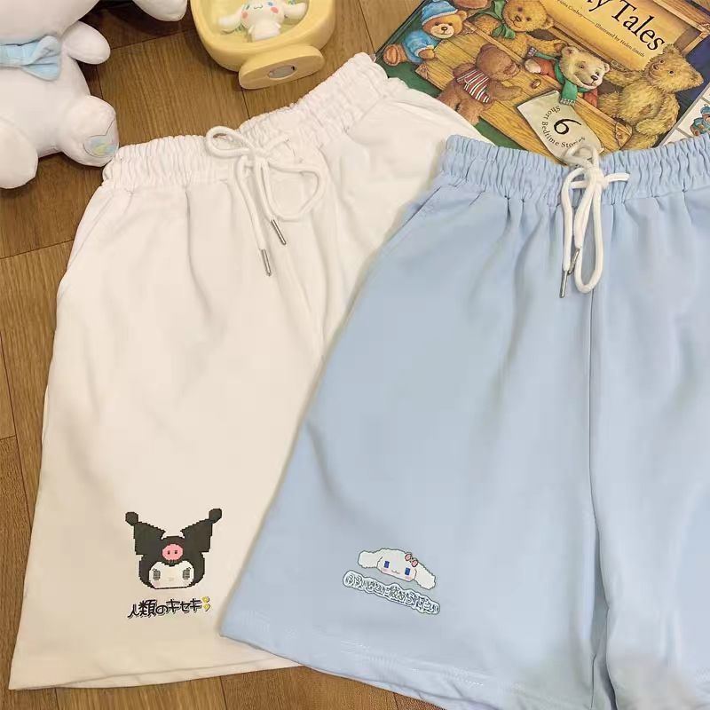 ❦Quần Nhật Bản Ngọt Ngào❦Quần Short Thể Thao Mỏng Lưng Cao Ống Rộng Thời Trang Mùa Hè Hàng Mới Phong Cách Nhật Bản Dành Cho Bạn Nữ 2022