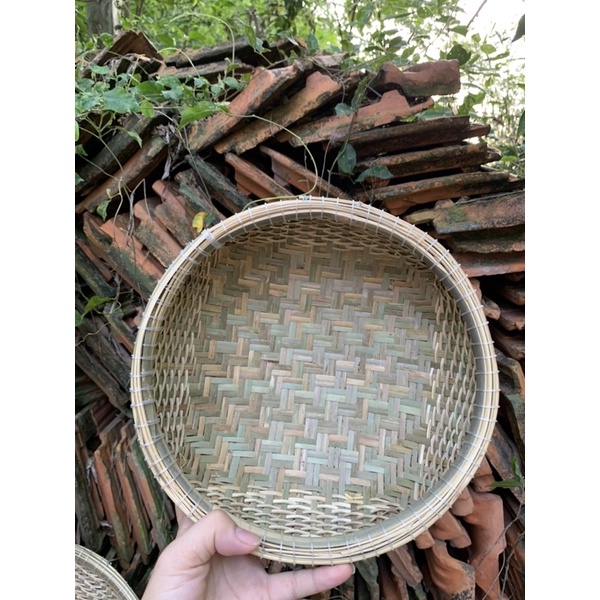 Thúng Mủng cật tre 25cm