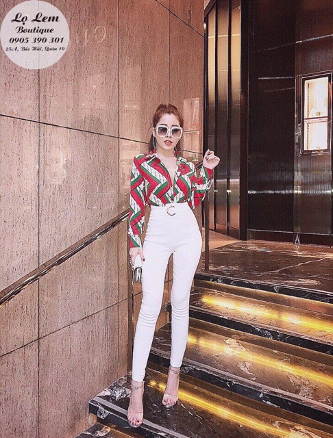 Quần tây lưng cao