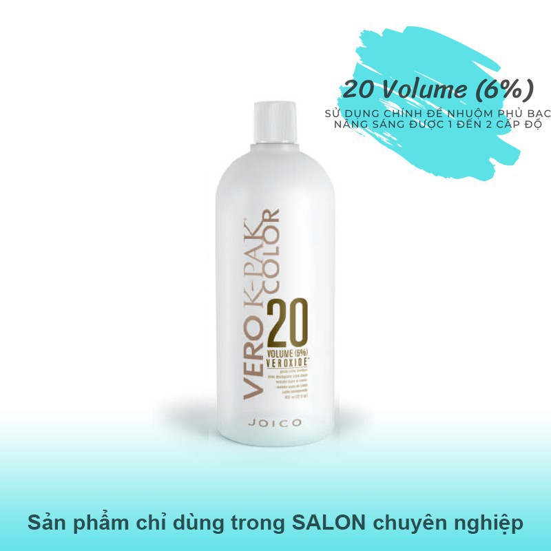 Oxy trợ nhuộm JOICO Vero Kpak Veroxide 950ml