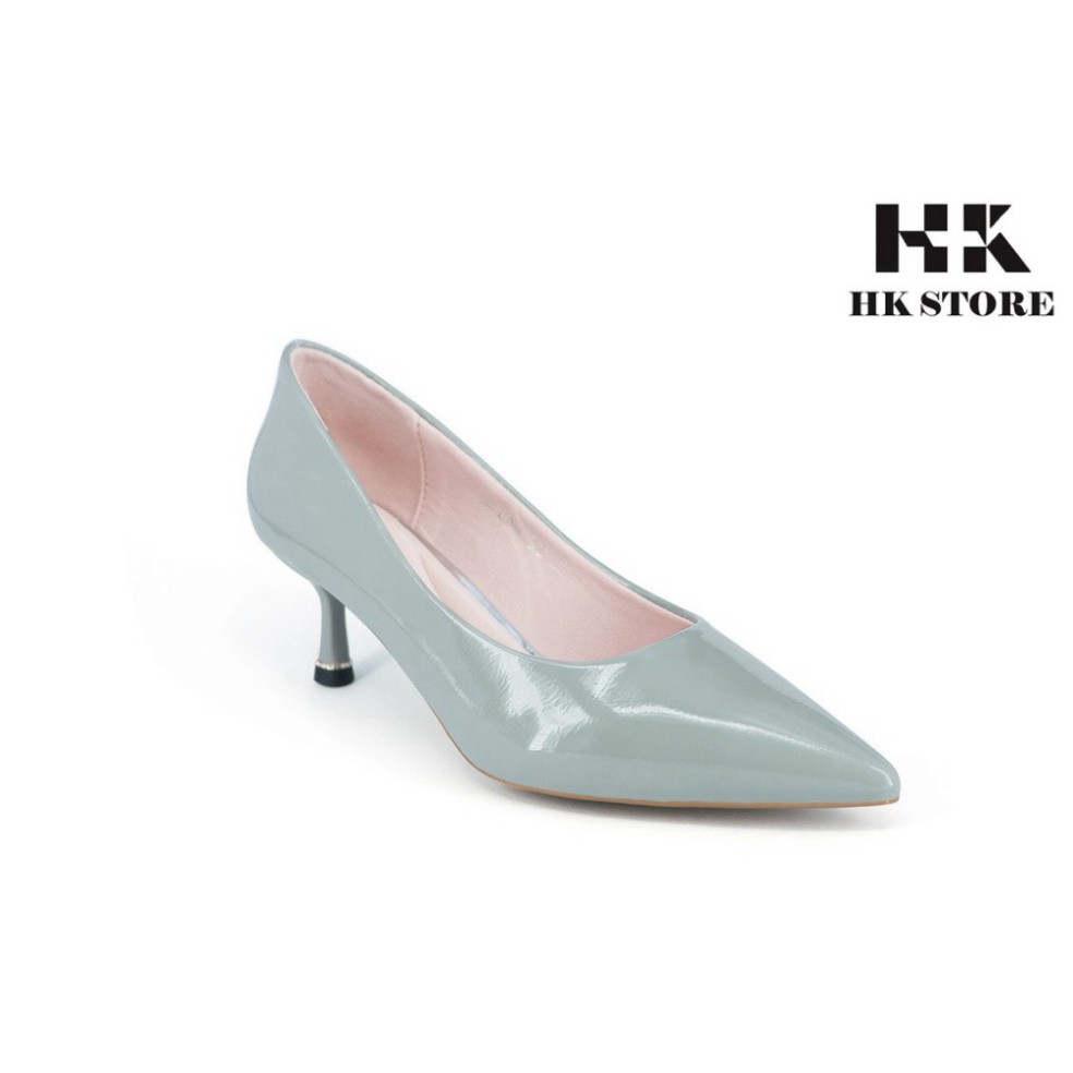 Giày công sở nữ 🧡 HK.STORE 🧡 da bò cao cấp đủ màu sắc dáng 5 phân đơn giản đi cực sang, cực êm chân dễ mix đồ.