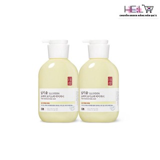Sữa Tắm 💖FREESHIP💖 Sữa Tắm Trắng da Mềm Mịn ILLIYOON Fresh Moisture 500ml