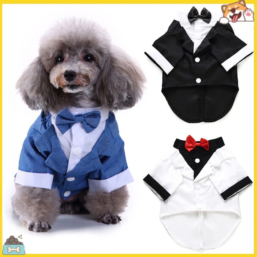 Bộ Quần Áo Tuxedo Chú Rể Cho Thú Cưng