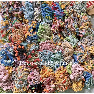[Tím.Little]1 THUN CỘT TÓC 3D XINH, CHUN BUỘC TÓC CHO MẸ VÀ BÉ