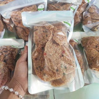 1.5 kg cơm cháy chiên mắm hành ớt thơm ngon (túi zipper tiện dụng)