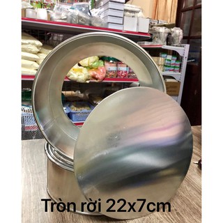 Khuôn nhôm gò tròn rời 22cm