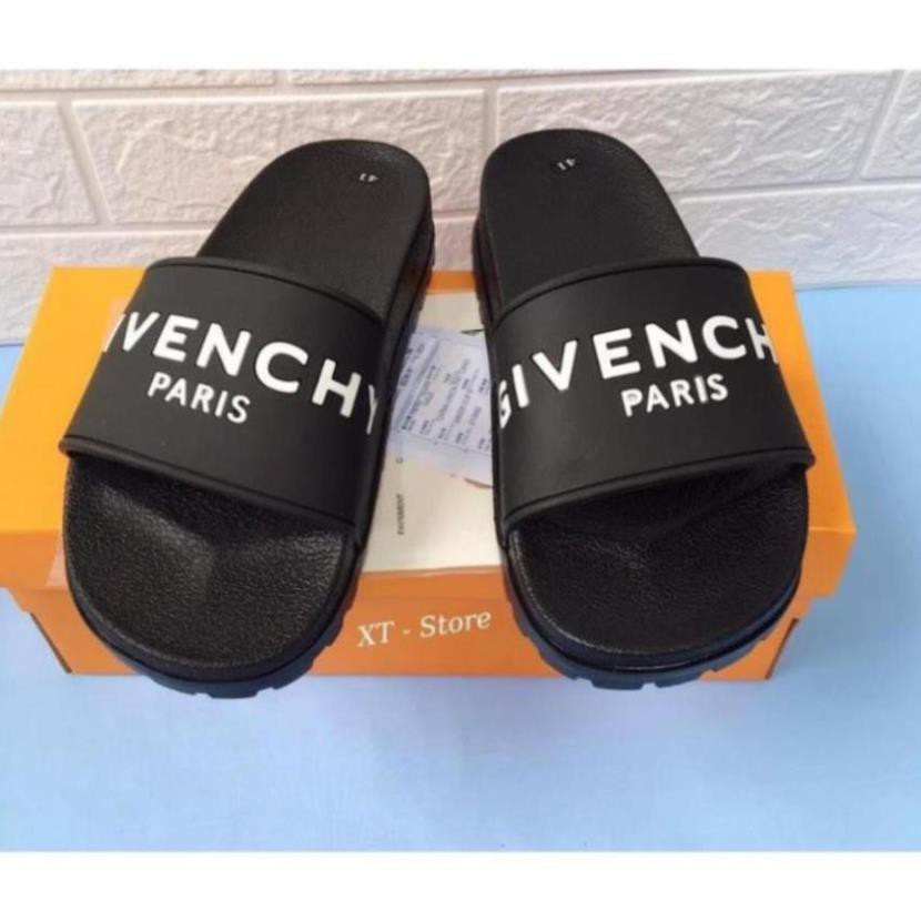 Dép Nam quai ngang Givechi tăng chiều cao 3-4cm