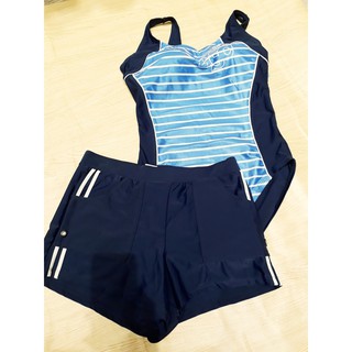 Đồ Bơi Bộ Nữ Người Lớn- BiKiNi Liền Kiểu Dáng Sport Siêu Đẹp Kèm Quần- Nhập Khẩu Hàn Quốc