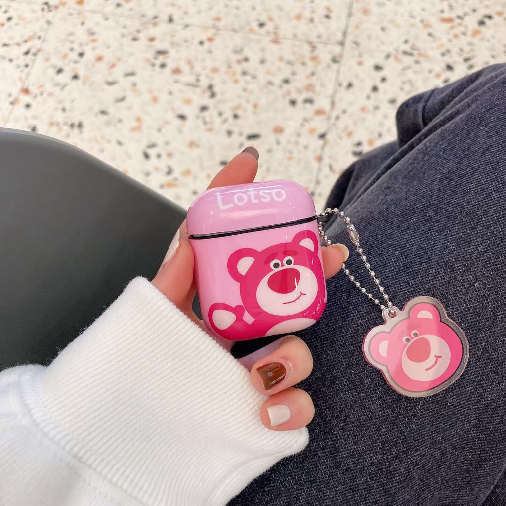 Disney Vỏ Bảo Vệ Hộp Đựng Tai Nghe Airpods 1 / 2 / 3 Hình Gấu Dâu Tây Đáng Yêu Dễ Thương | BigBuy360 - bigbuy360.vn