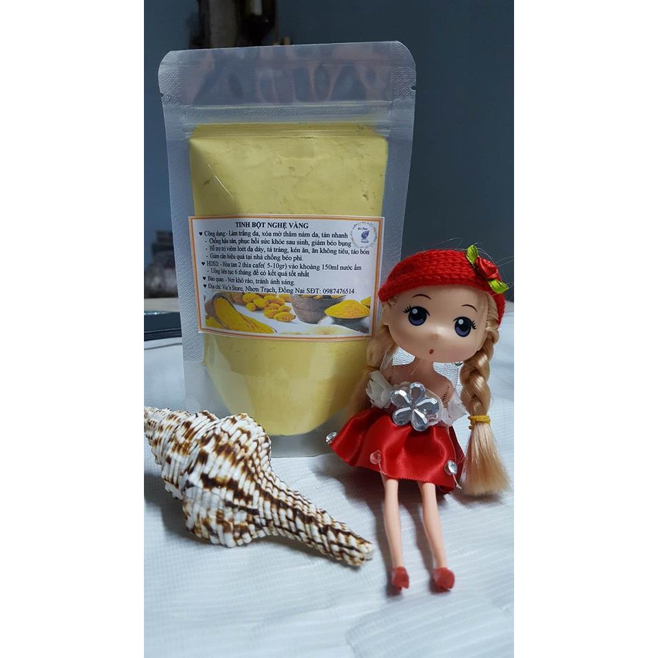Tinh bột nghệ nguyên chất 100gr
