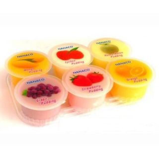 Lốc 6 hộp thạch trái cây Nanaco Thái Lan