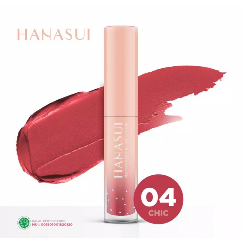 (hàng Mới Về) Son Kem Lì Trang Điểm Môi Lâu Trôi Hanasui | BigBuy360 - bigbuy360.vn