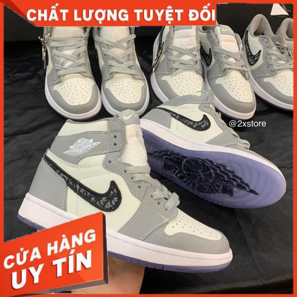 ❤️JorDan Dior CổCao ❤️ [FREESHIP- BẢO HÀNH 1 Năm THÁNG] HàngĐẹp Có Sẵn Giày Thể Thao Nam Nữ JORDAN DIOR Cao Cổ đế trong