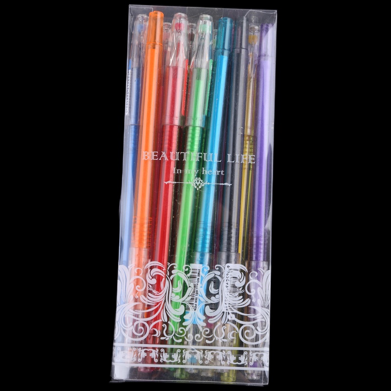 Bút Mực Gel Ngòi 0 35mm Khô Nhanh Đính Kim Cương Sáng Tạo Cho Bé Gái