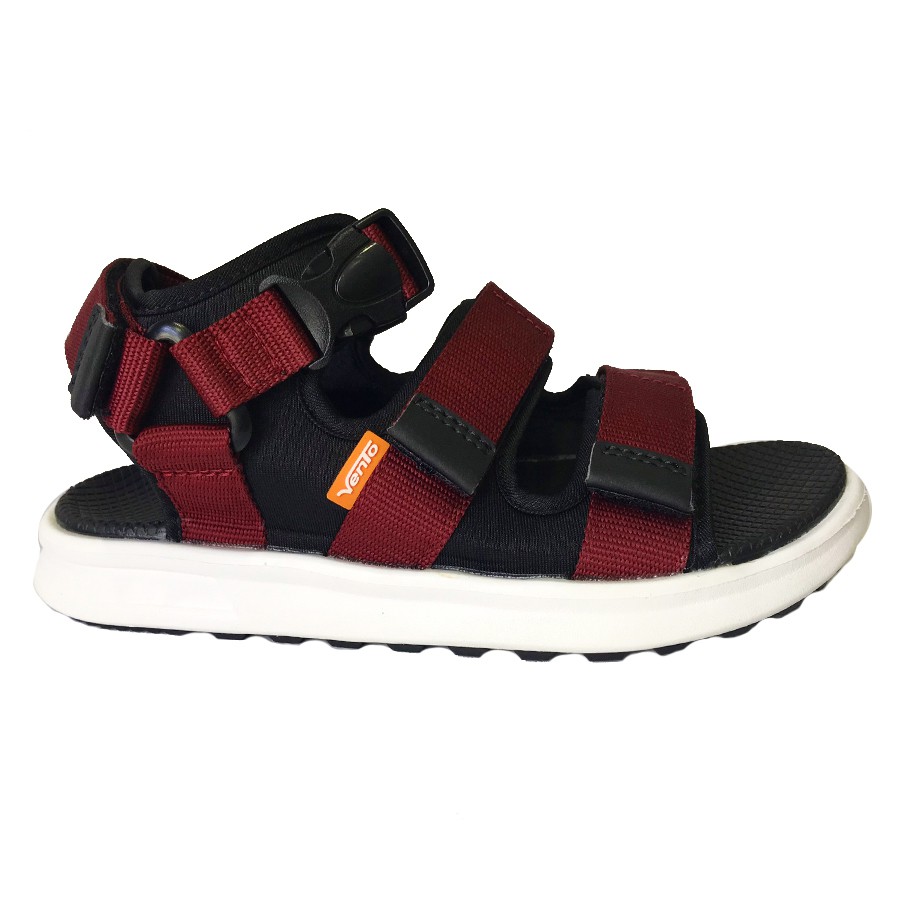 Giày sandal Vento unisex nam nữ 3 quai ngang siêu nhẹ có quai hậu cố định cho cặp đôi mang đi học đi biển du lịch NB03R