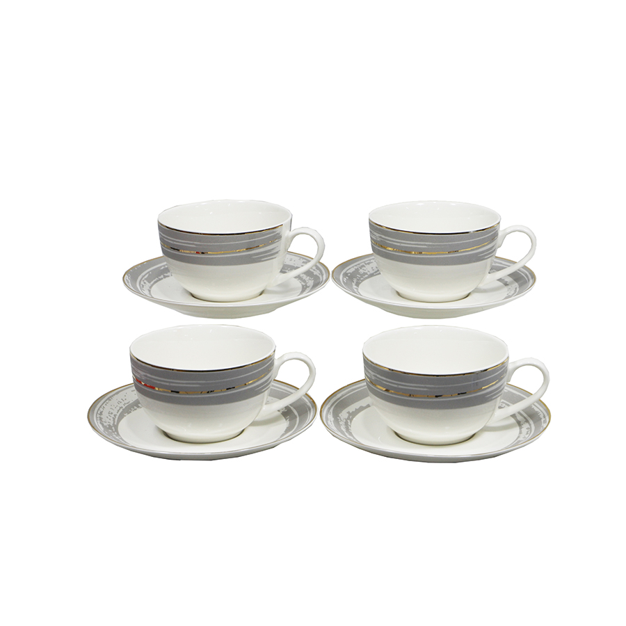 Tách &amp; Dĩa EDRIC Màu Vàng Kim Index Living Mall