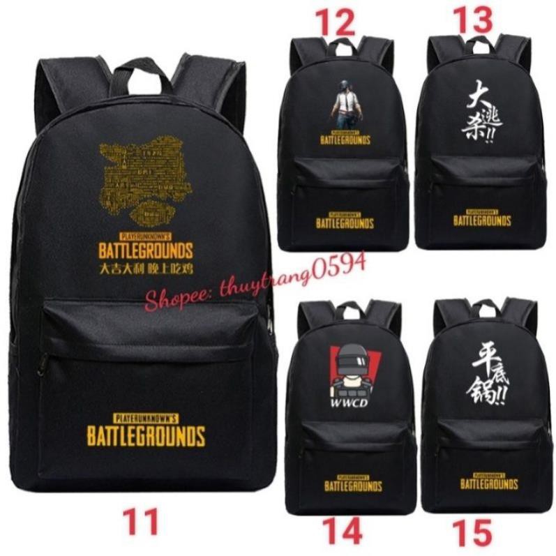 NEW -  [ CỰC HOT] Balo Đi Học Game PUBG  / bán chạy giá tốt