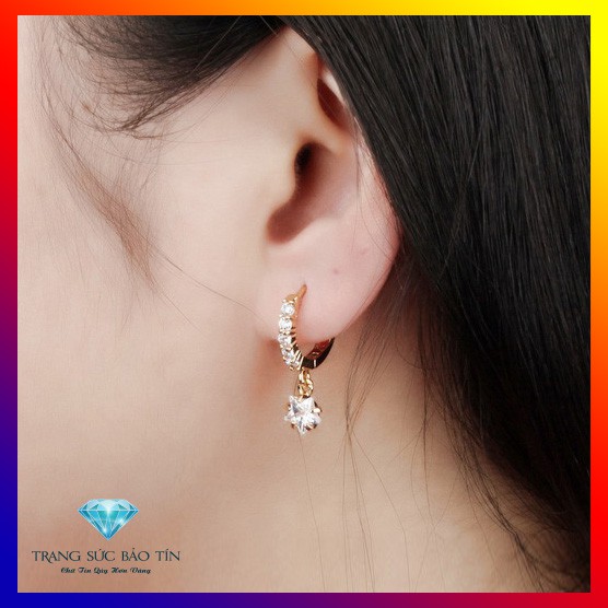 Bong Tai Nữ Hinh Ngoi Sao Mạ Vang Sang Bong Shopee Việt Nam