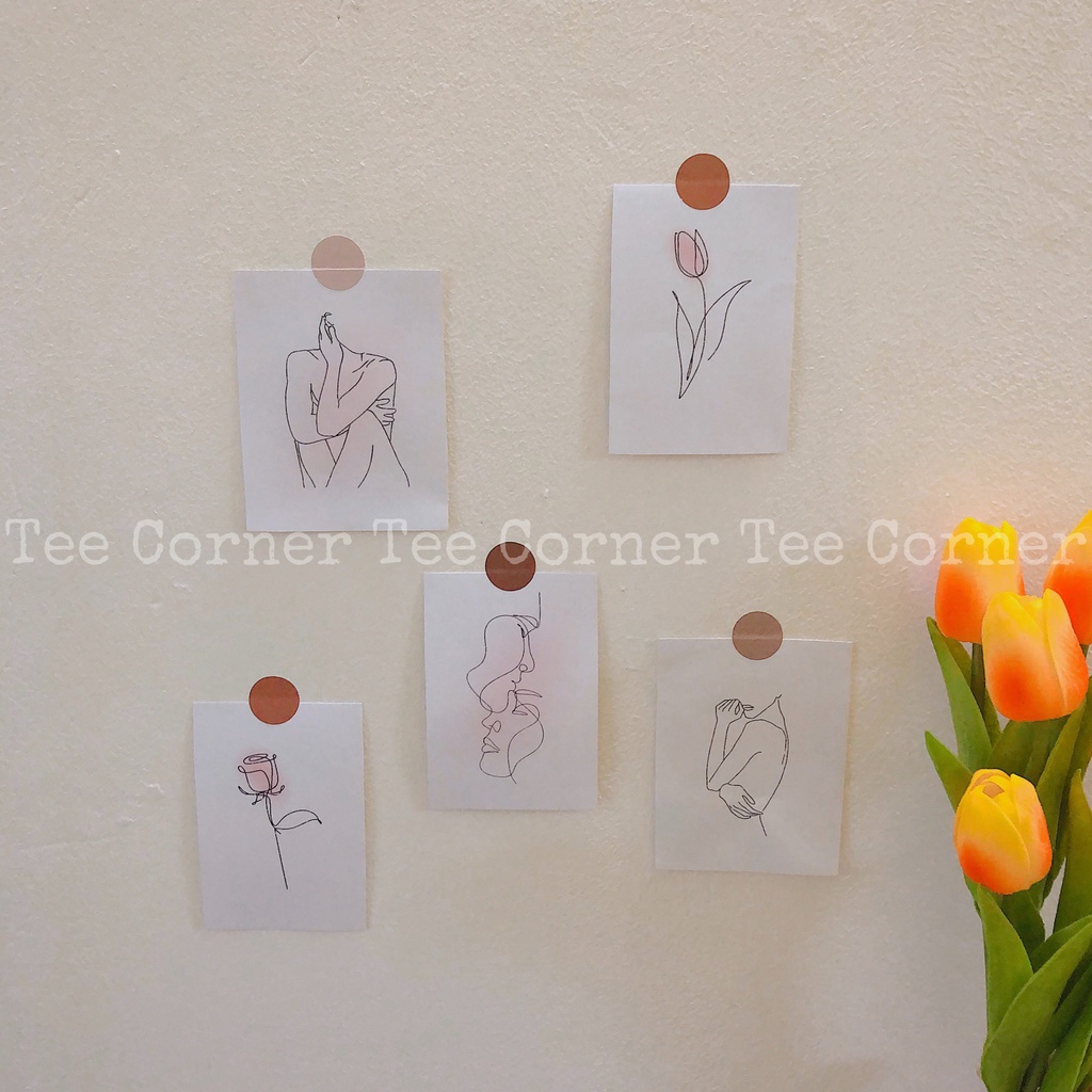 Sticker Họa Tiết Chấm Tròn