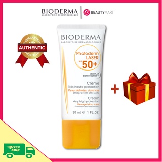 [Freeship+Tặng quà] Kem chống nắng cho da nhạy cảm Bioderma Photoderm La.ser SPF 50+ chính hãng Pháp - BeautyMart