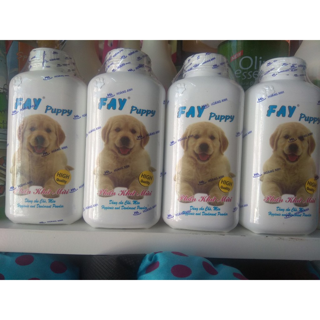 Phấn tắm khô Fay cho chó mèo