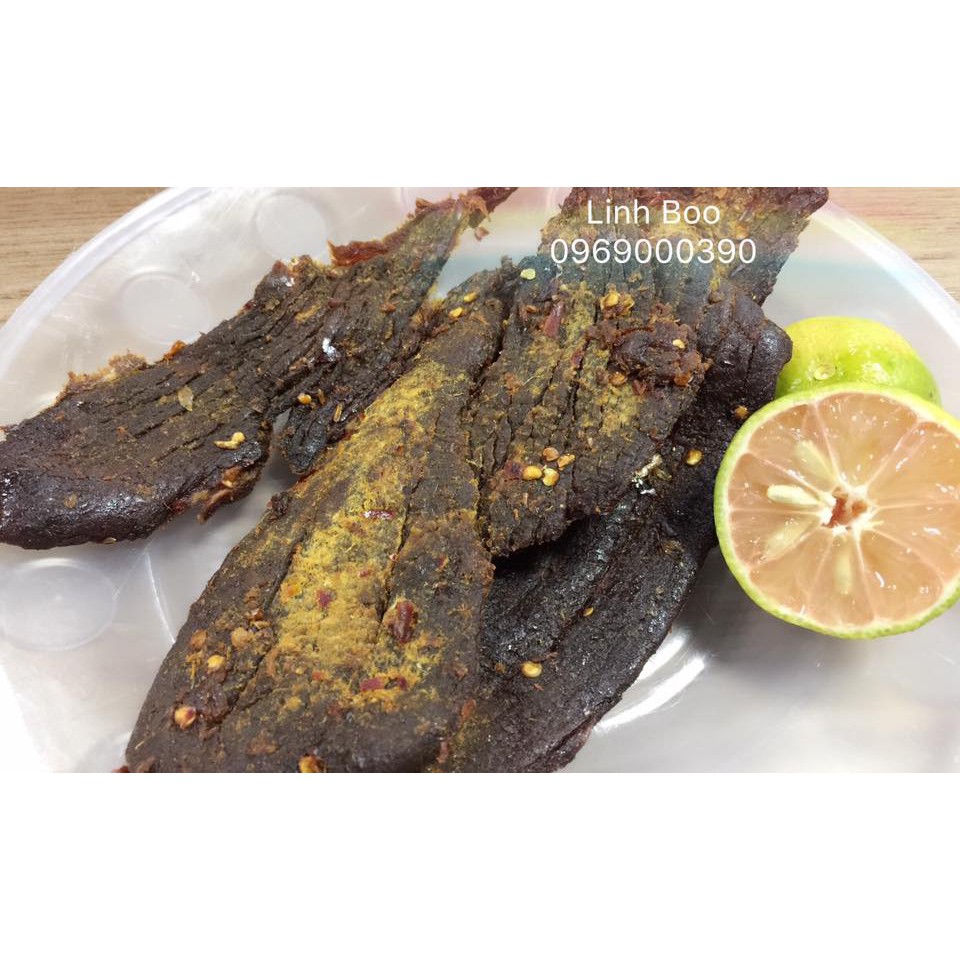 1kg Miếng ít cay ướt hảo hạng (thịt bò khô đà nẵng chính hiệu)