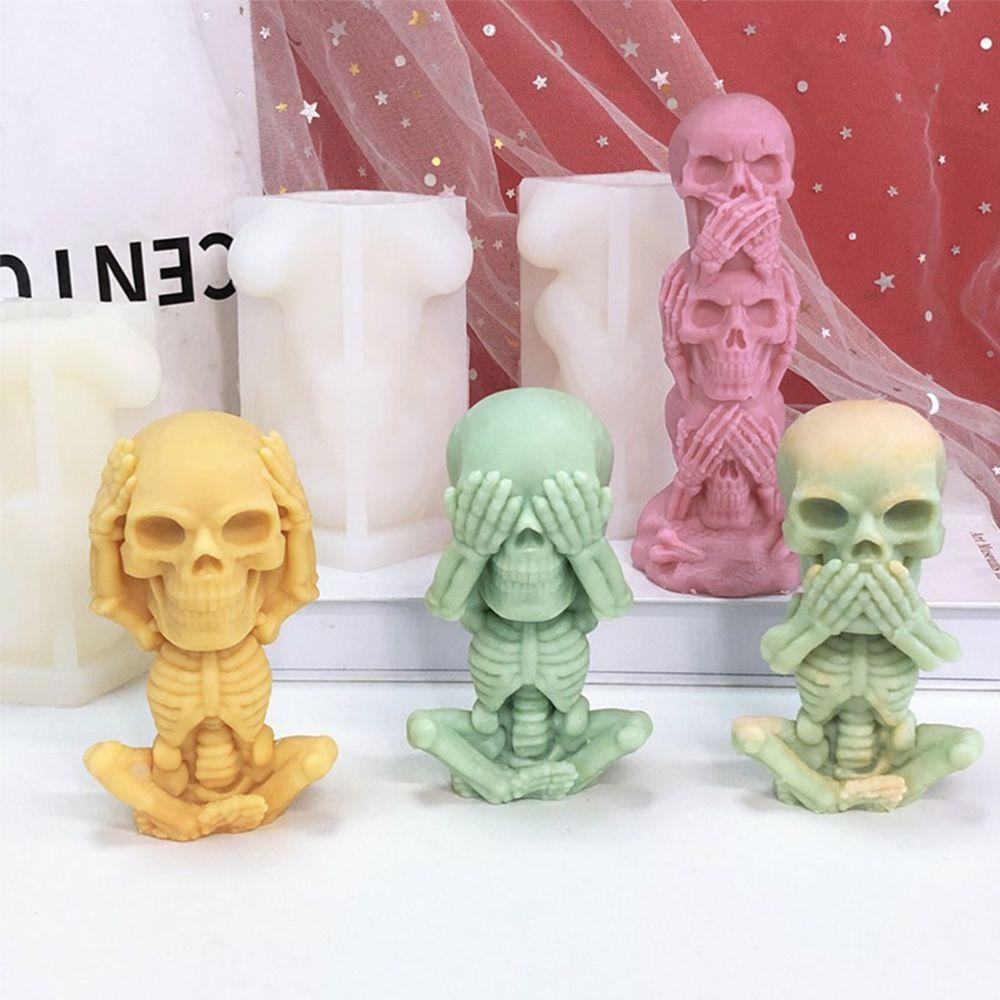LONTIME Khuôn Làm Nến Nhựa Resin 3D