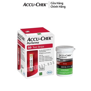 Hộp 50 que thử đường huyết Accu Check Performa
