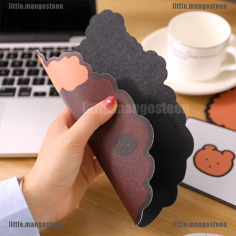 [Mango] 1 Pc Lovely Animal Mouse Pad Kawaii Bear Desk Mat Pads Waterproof Office Decor