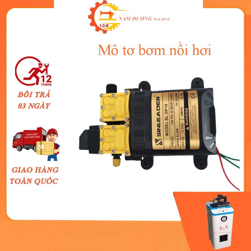 Bơm bàn ủi nồi hơi và giàn phun sương công suất lớn