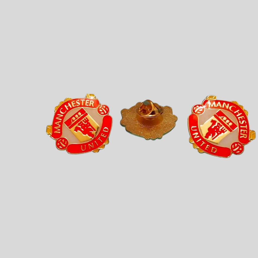 COMBO 2 Huy hiệu cài áo câu lạc bộ Manchester United