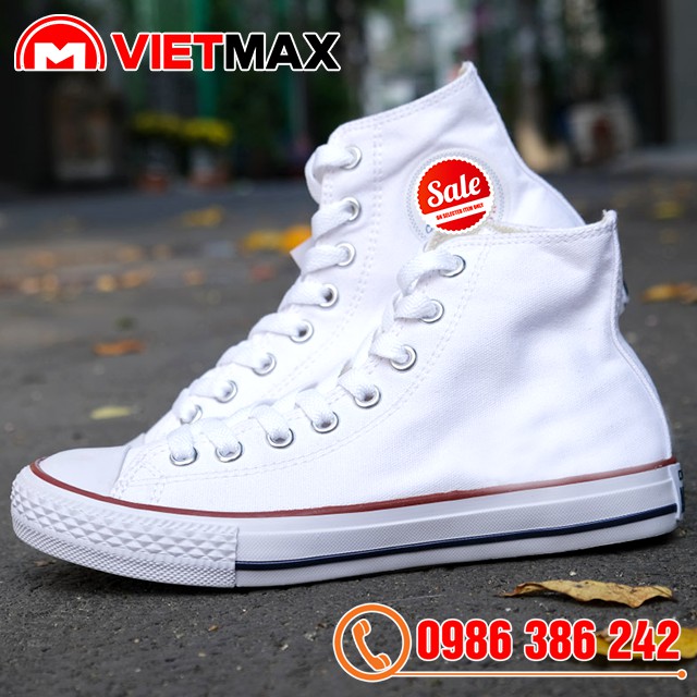 Giày Thể Thao CV Chuck 2 (II) màu trắng cổ cao Nam Nữ | BigBuy360 - bigbuy360.vn