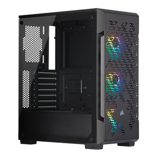 Thùng Máy Case Corsair 220T Black RGB Airflow Tempered Glass